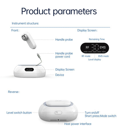 Mlay Immortal Beauty RF + EMS Anti-Cellulite Beauty Device RF02