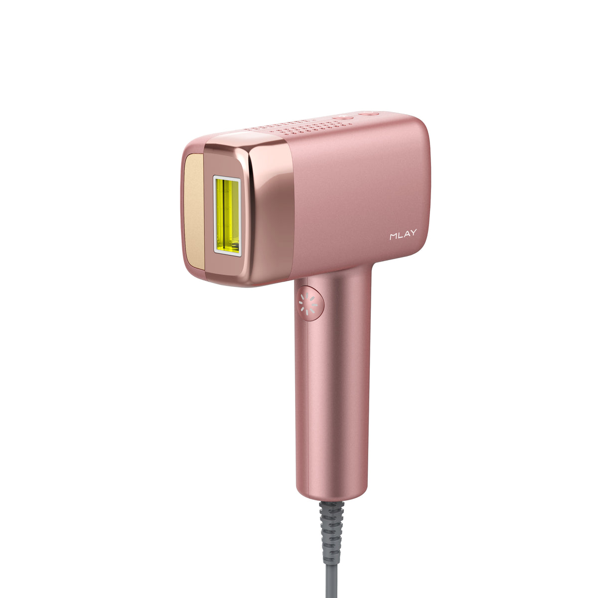 MLAY T14A Ice Cooling IPLHair Removal Device-High Energy-Replaceable Head-Rose Gold