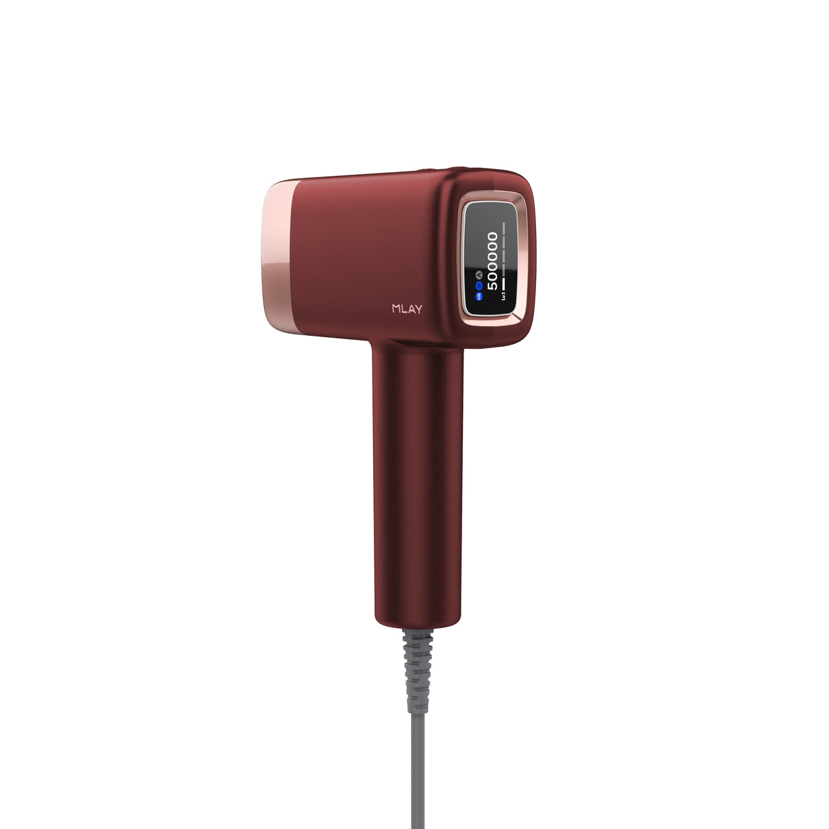 جهاز إزالة الشعر بالنبضات الضوئية MLAY T14A بتبريد جليدي - طاقة عالية - رأس قابل للاستبدال - أحمر