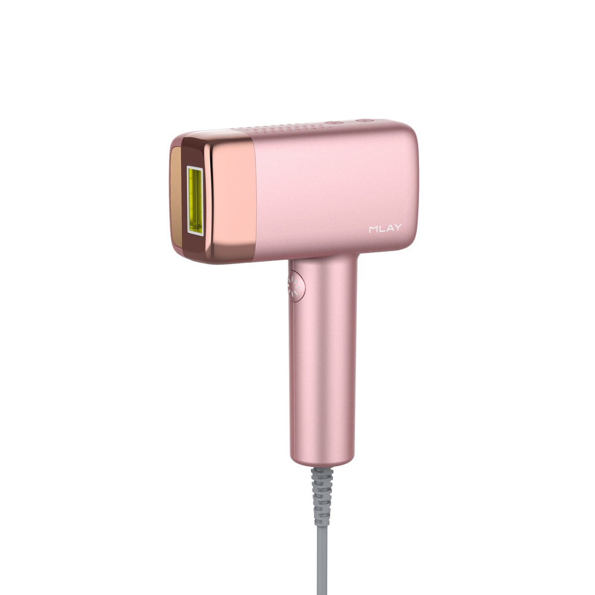 MLAY T14A Ice Cooling IPLHair Removal Device-High Energy-Replaceable Head-Rose Gold